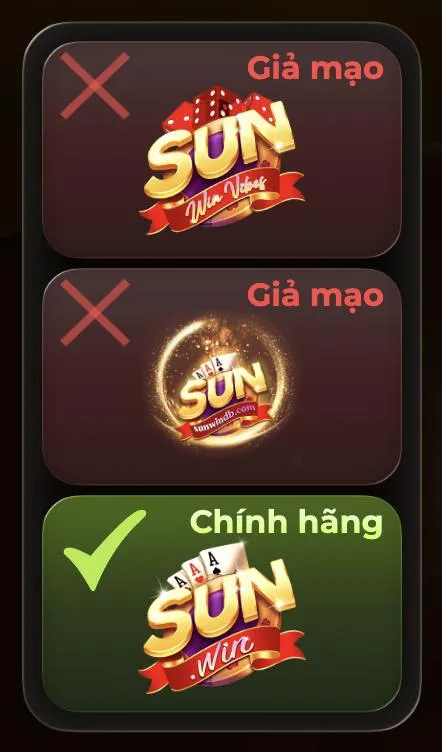 Sun.win – Địa chỉ chính thức duy nhất của Sunwin 3 Cách kiểm tra Sunwin thật